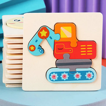 Kids Cartoon Animal Puzzle
