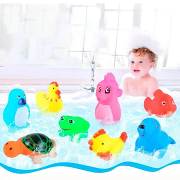 Baby Bathing Toys Set 8pcs