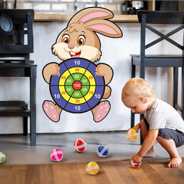 Kids Sticky Ball Dart Board